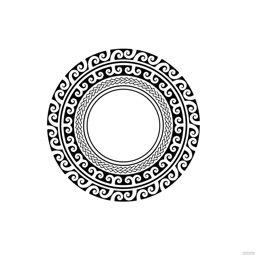 Tribal Circle Vector