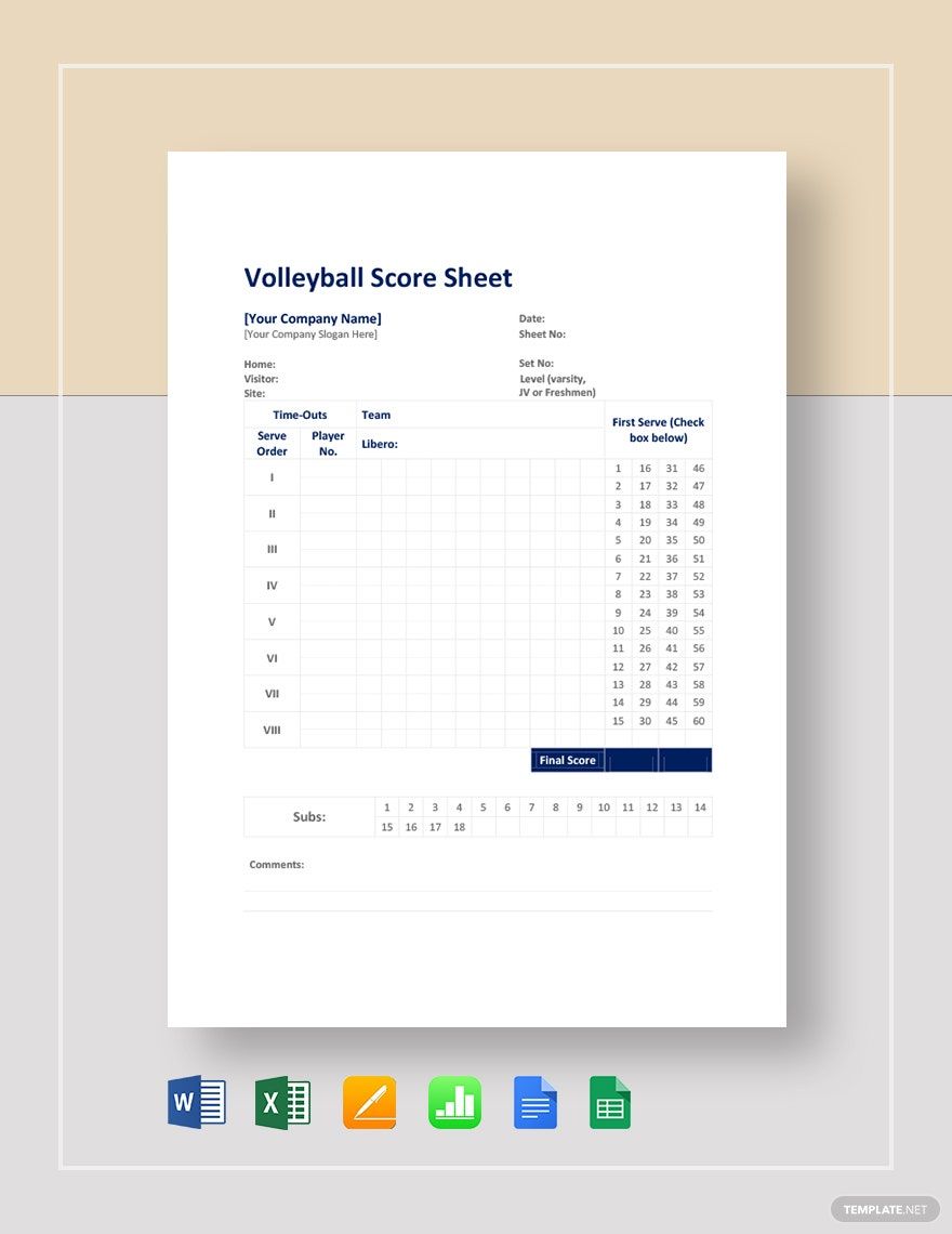 Fms Score Sheet Excel Printable Form Templates To Submit | Hot Sex Picture