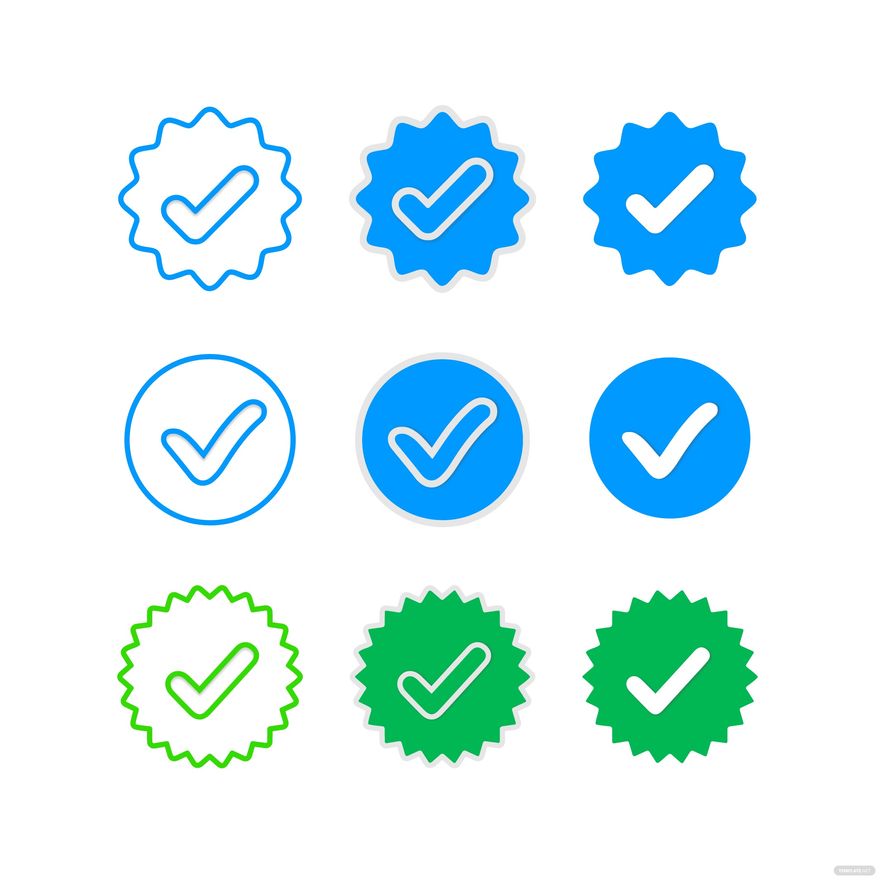 Verified Tick Mark Vector