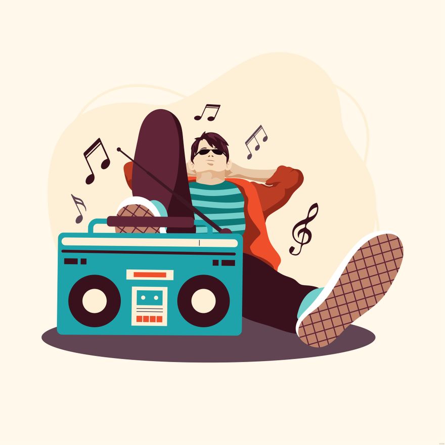 Music Character Illustration