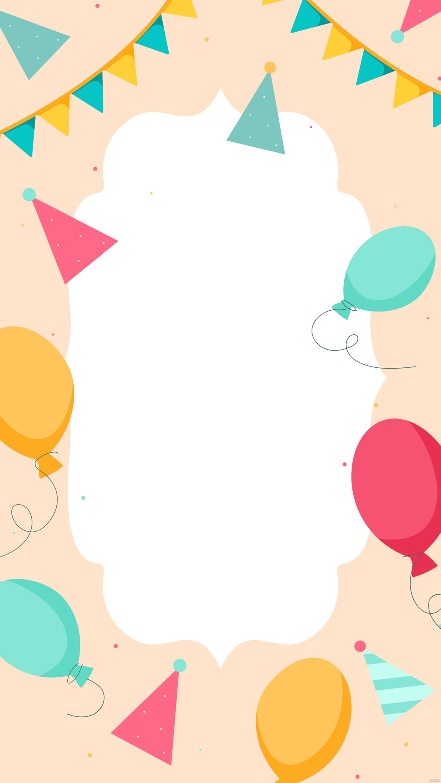 Birthday Frame Mobile Background in Illustrator, SVG, JPG, EPS, PNG - Download | Template.net