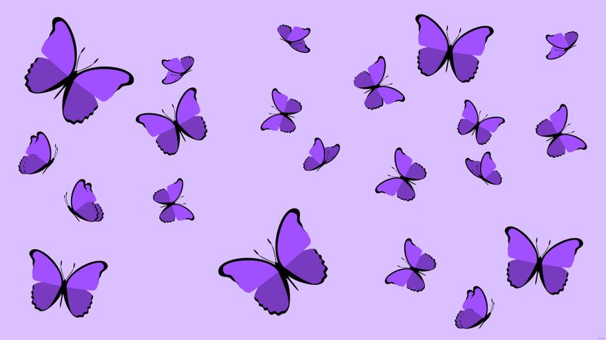 Free Purple Butterfly Background - EPS, Illustrator, JPG, PNG, SVG |  