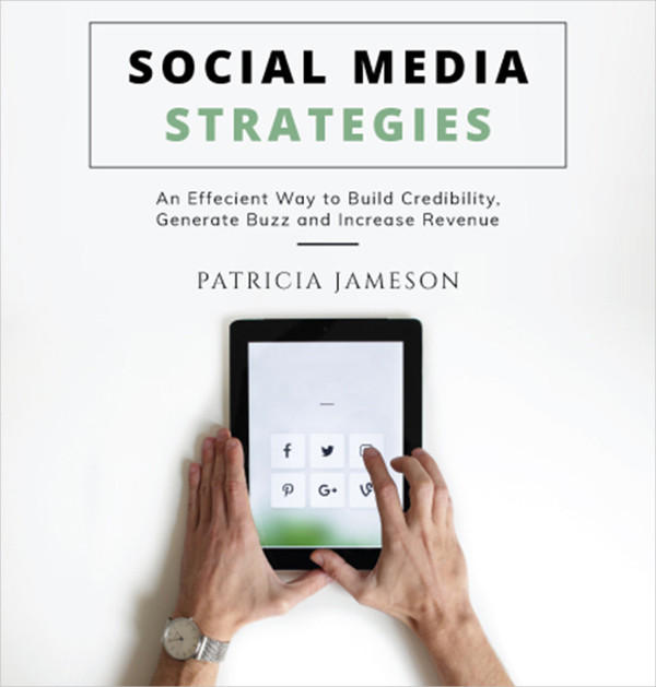 social media book cover template