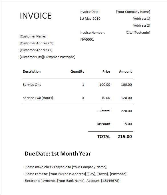 Ms Word Template Invoice from images.template.net