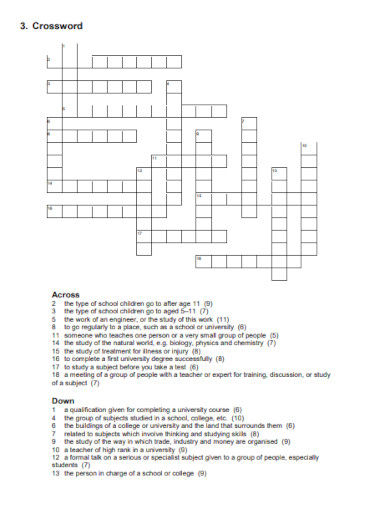 science teaching vocabulary worksheet