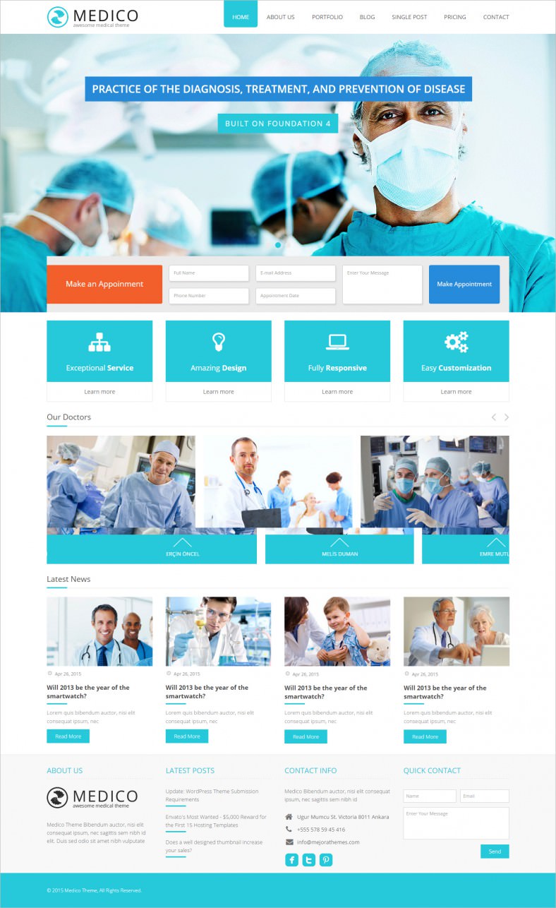 clean modern health laboratory muse template1 788x