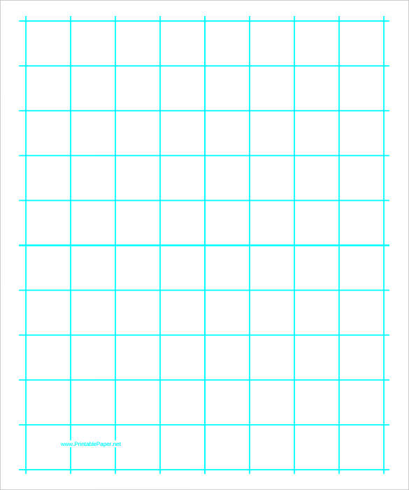 graphing paper with one line per inch download