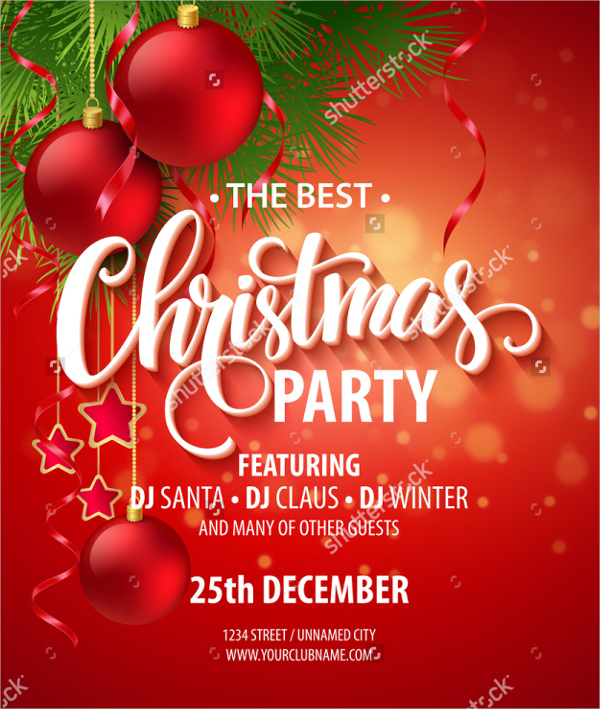 Christmas Party Design Template