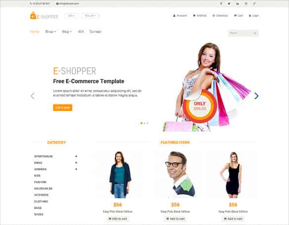 free ecommerce html bootstrap template min