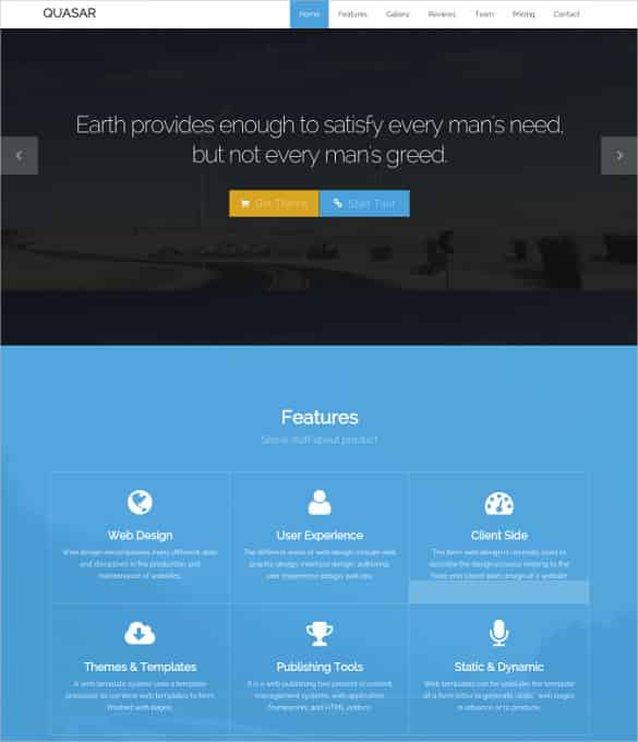 free one page html responsive bootstrap template min