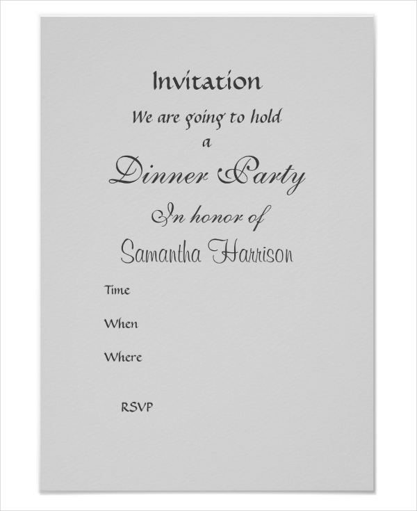 67+ Dinner Invitation Designs - PSD, AI | Free & Premium Templates