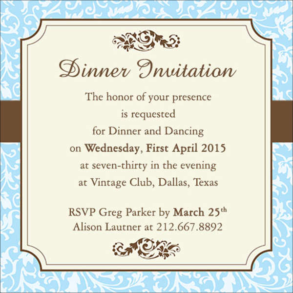 13+ Work Dinner Invitations - Word, PSD, Publisher