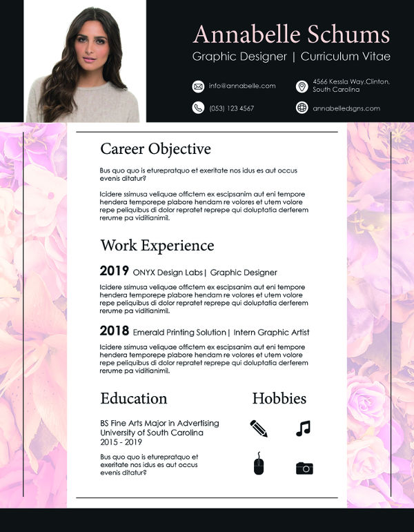 free generic resume template