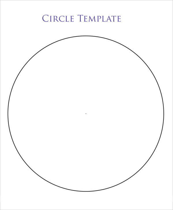 Free Printable Circle Template - Customize and Print