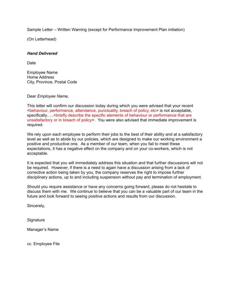 staff warning letter format 11 788x1020