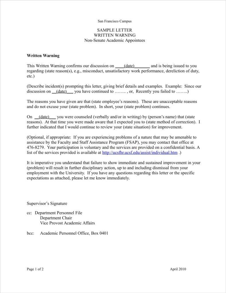 academic warning letter 11 788x10