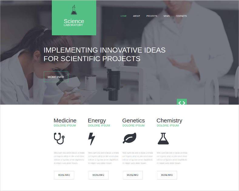 medical lab website theme 788x