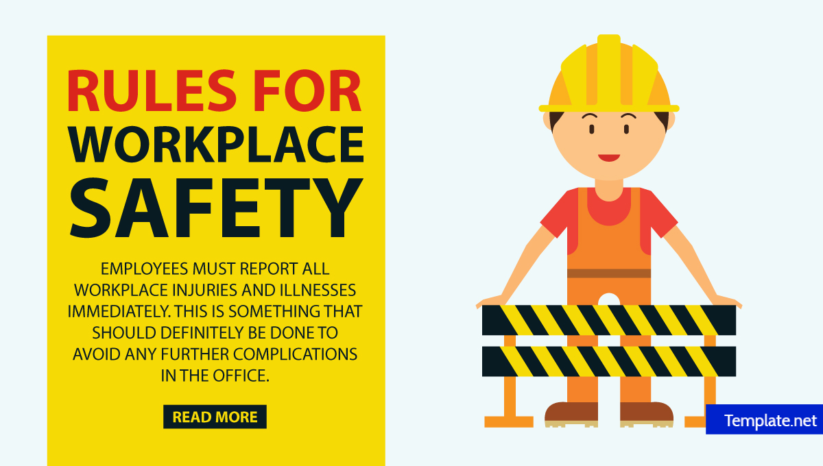 Safety Rules For Your Protection Safety Posters Safety Rules Workplace ...