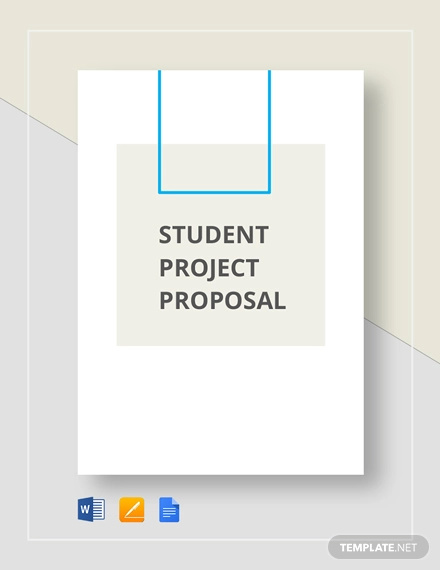 student project proposal template