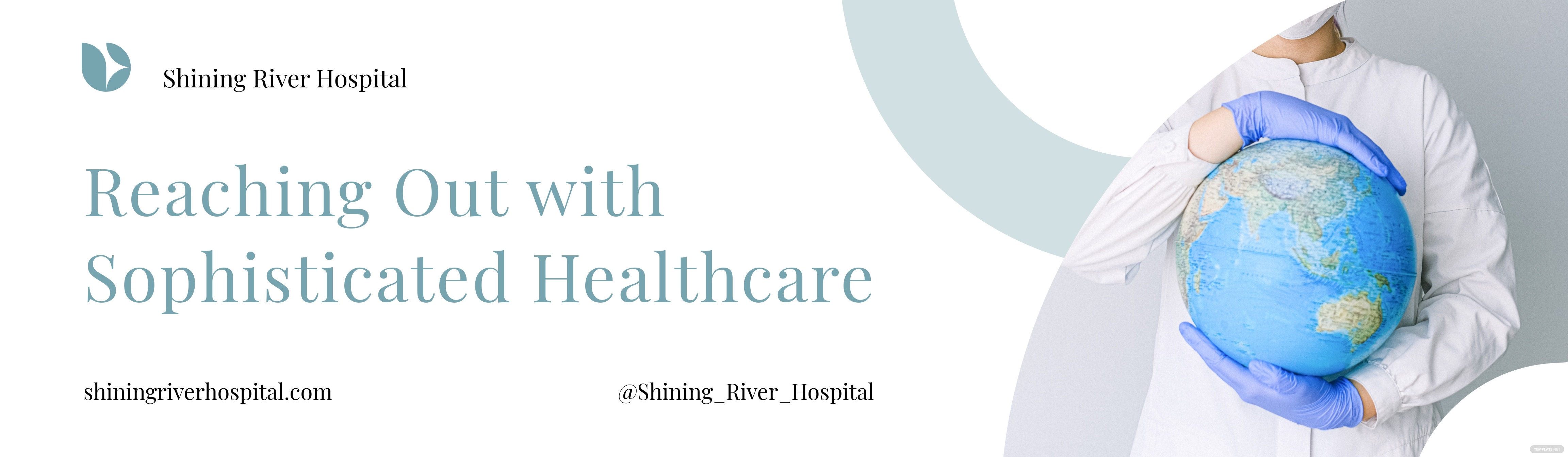 elegant healthcare billboard template