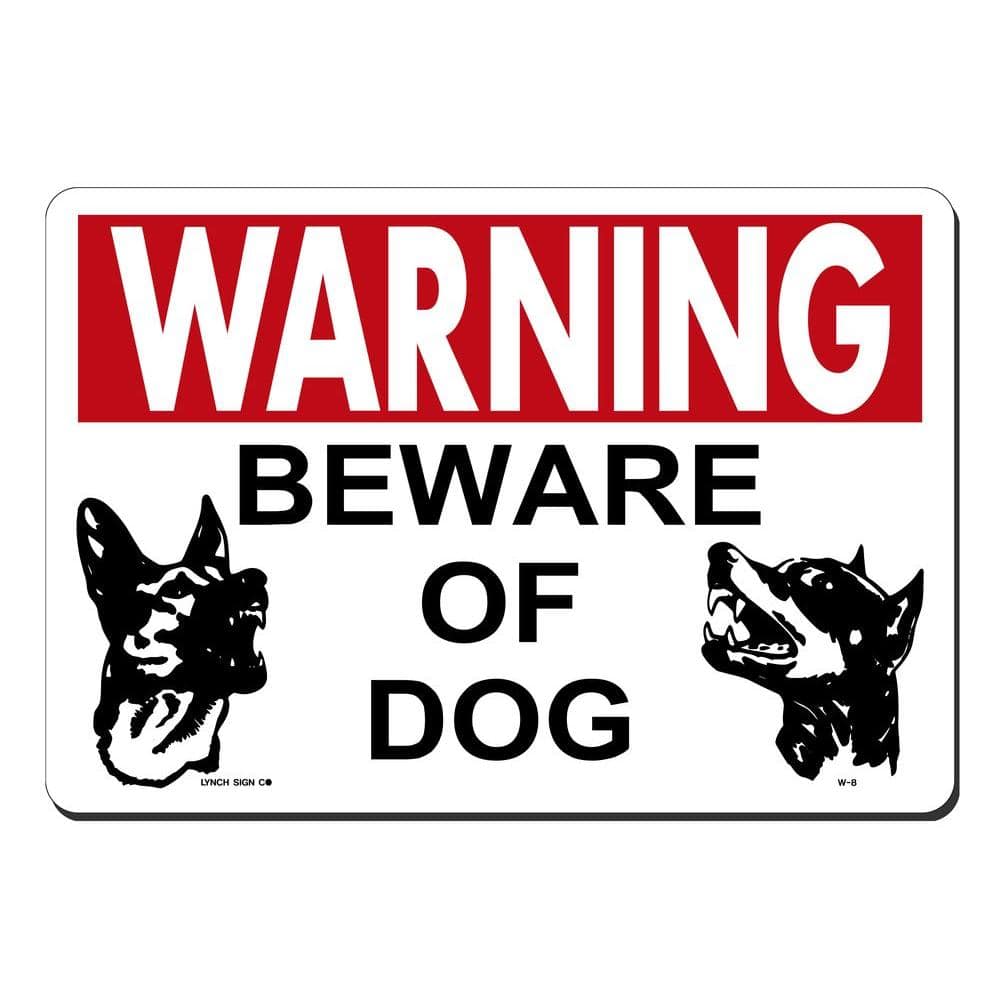 Beware Of Dog Sign