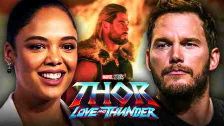 Chris Pratt Tessa Thompson Thor Love and Thunder Marvel