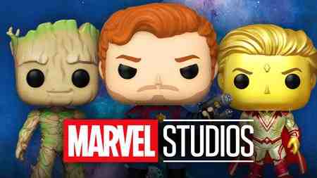 Guardians of the Galaxy 3 Funkos, Marvel Studios logo