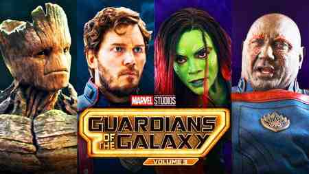 Guardians of the Galaxy Vol. 3 Star-Lord Gamora Drax Groot