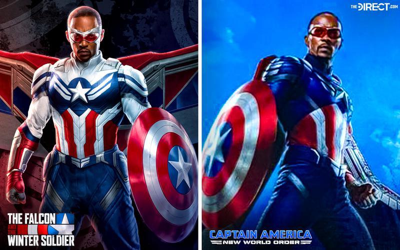 Sam Wilson's Captain America suits in the MCU