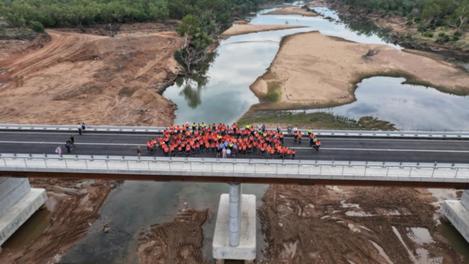 The Fitzroy River Bridge has won a major engineering award.