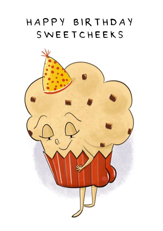 Happy Birthday Sweetcheeks | thortful