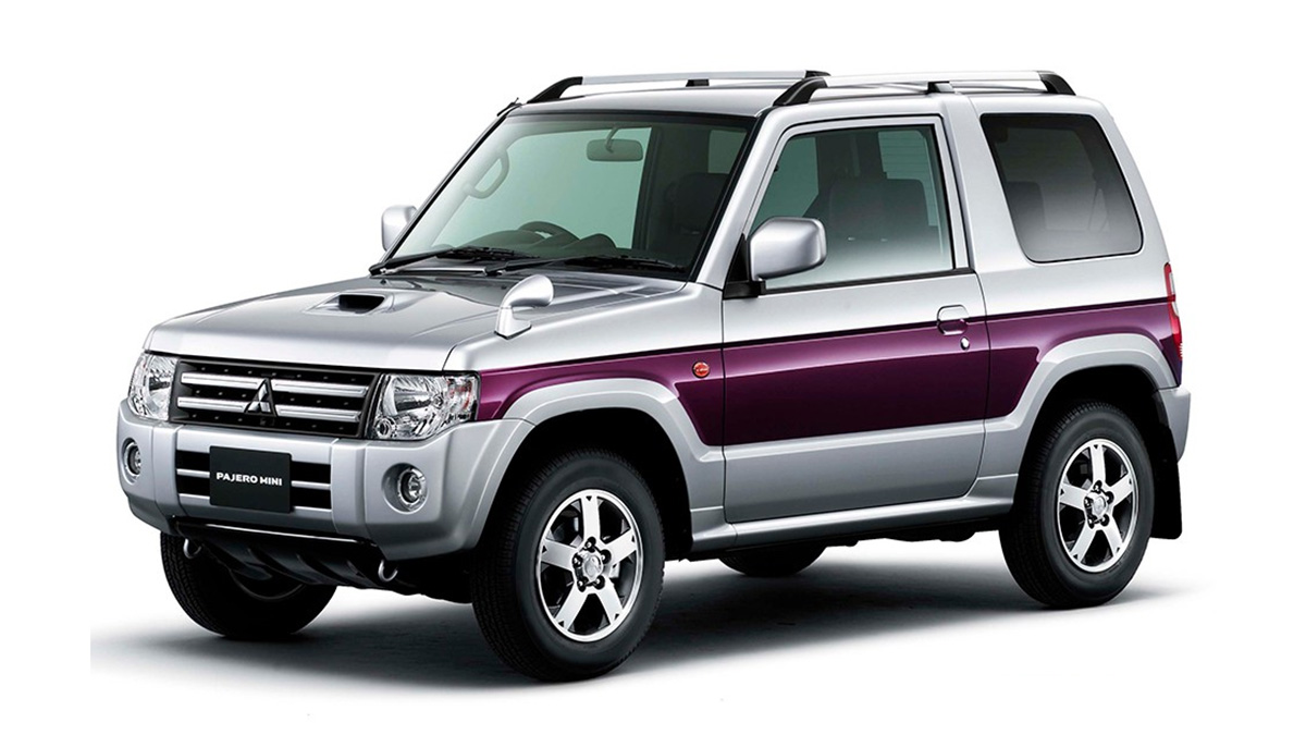 photo of the Mitsubishi Pajero Mini