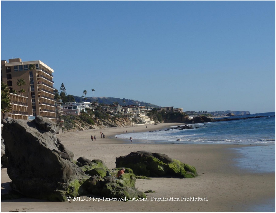 Beautiful views at Laguna Beach in Southern California