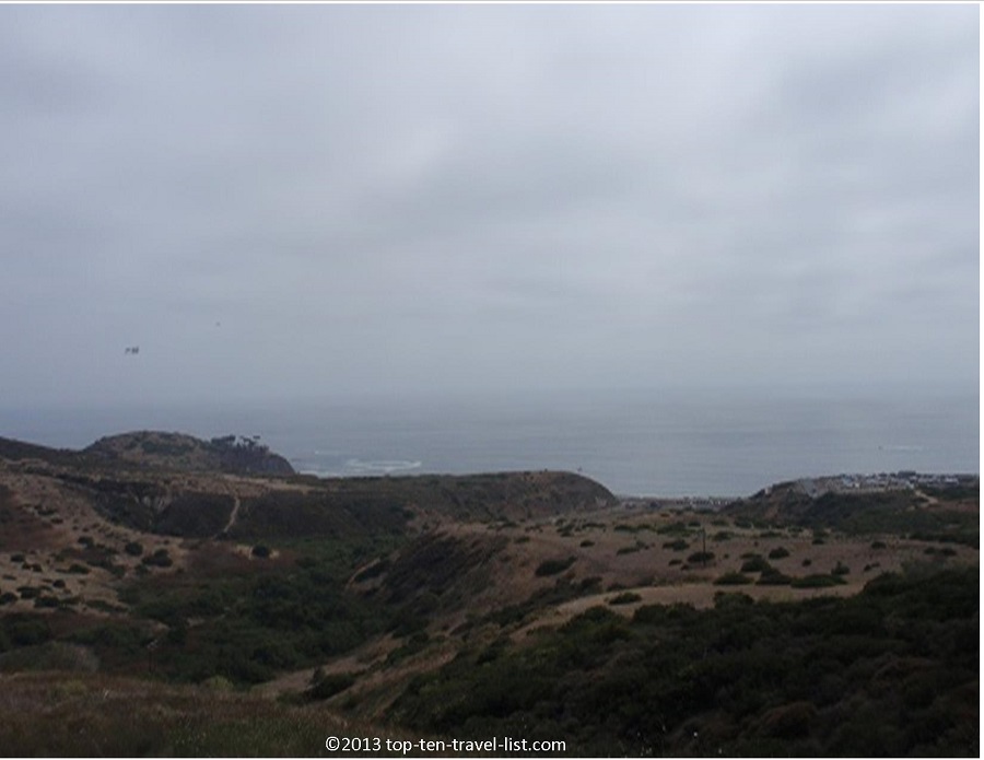 Scenic coastal views from Crystal Cove State Park in Laguna Beach, CA