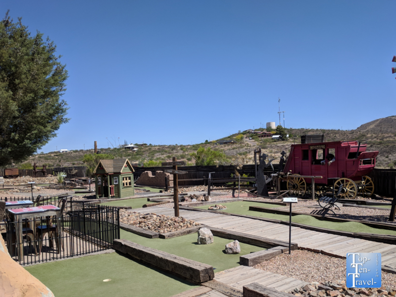 Mini golf course in Tombstone, Arizona 