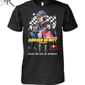 Adrian Newey 2006-2025 Thank You For The Memories T-Shirt