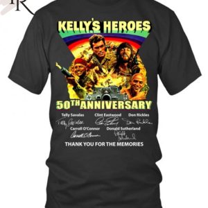 Kelly’s Heroes 50th Anniversary Thank You For The Memories T-Shirt