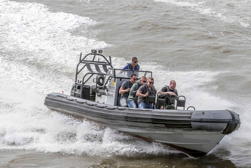 The Hague: Scheveningen Beach RIB Speedboat Tour