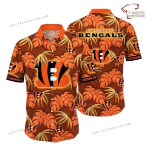 NFL Cincinnati Bengals Hawaiian Shirt Style Tropical Gift For Fans Football Lover