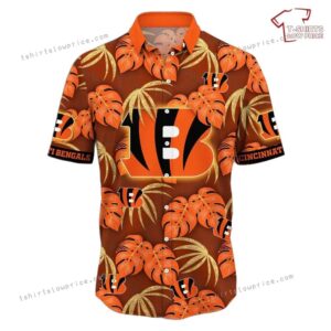 NFL Cincinnati Bengals Hawaiian Shirt Style Tropical Gift For Fans Football Lover