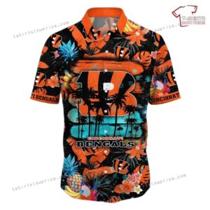 NFL Cincinnati Bengals Hawaiian Shirt Tropical Fruit Summer1