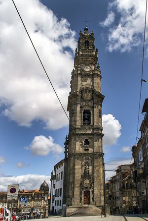 Torre dos Clérigos Tower, Porto