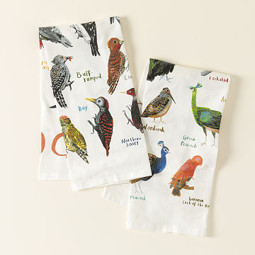 Fowl Language Tea Towel - Peckers & Cocks