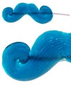 Gummy Mustache on a Stick - Blue Raspberry