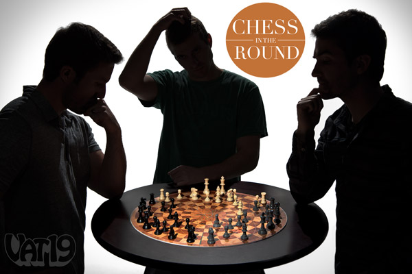 Add a new level of intrigue with Three Man Chess.