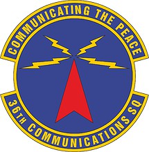 U.S. Air Force 45th Communications Squadron, emblem - vector image