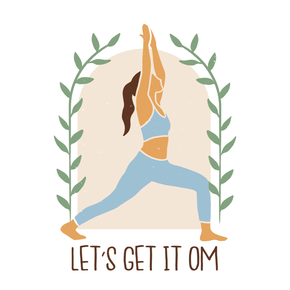 Yoga girl editable t-shirt template