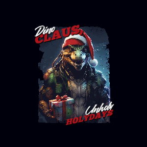 Unholy holydays editable t-shirt template