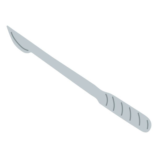 Medical Scalpel PNG Design