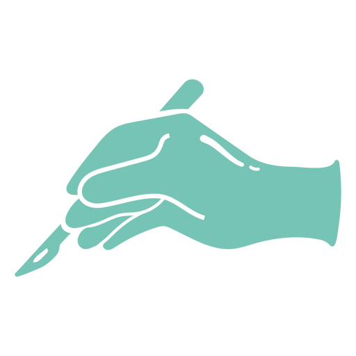 Scalpel Surgeon Hand PNG Design